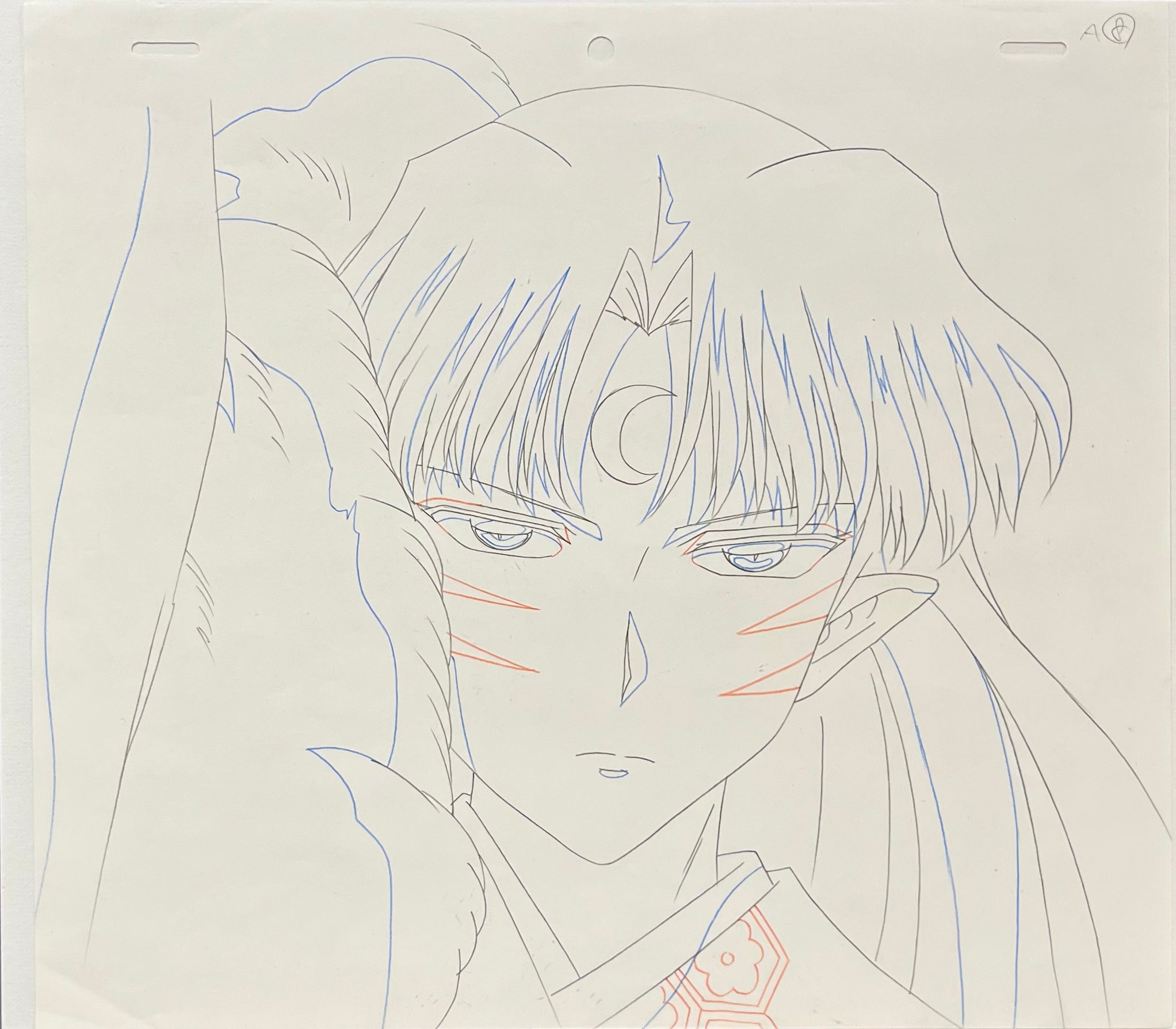 Boceto original de Inuyasha (Sesshomaru)